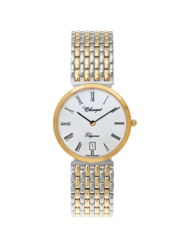 Gents Two Tone Gold Plated Watch