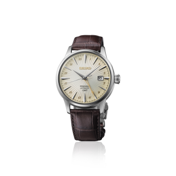 Seiko Presage Cocktail Time 'Acacia' GMT Watch - SSK041J